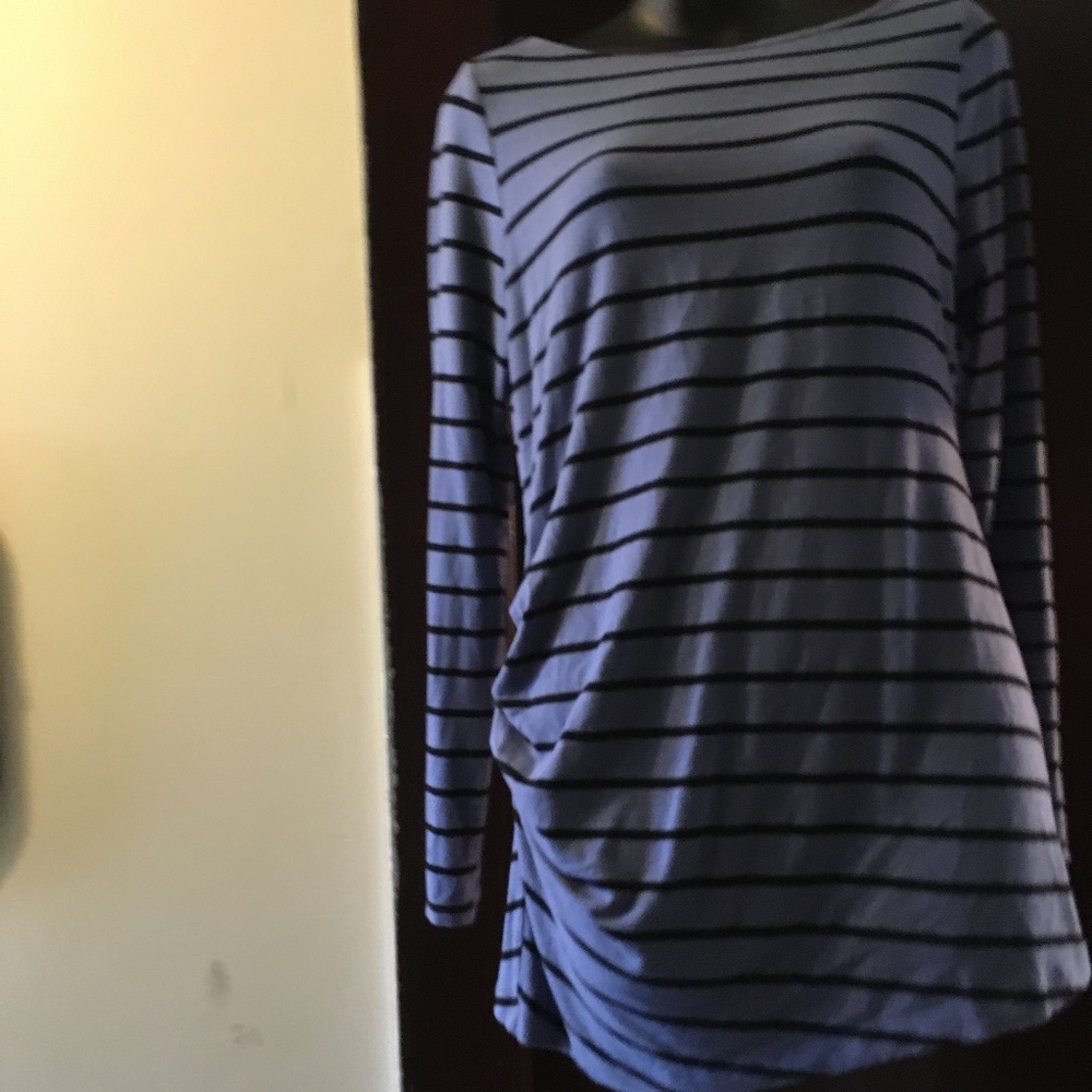 long sleeve maternity top medium long
